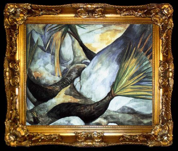 framed  Diego Rivera Root, ta009-2